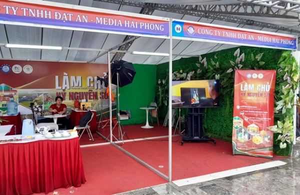 Trung tâm Khuyến công và Tư vấn phát triển công nghiệp Hải Phòng đẩy mạnh livestream xúc tiến thương mại